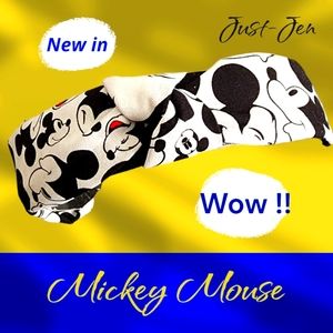 Trendy Mickey Mouse Knotted Turban Style Headband ✨️💕✨️